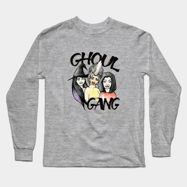 Ghoul Gang Long Sleeve T-Shirt by bubbsnugg
